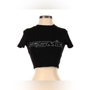 Rhinestone Y2K Crop Top